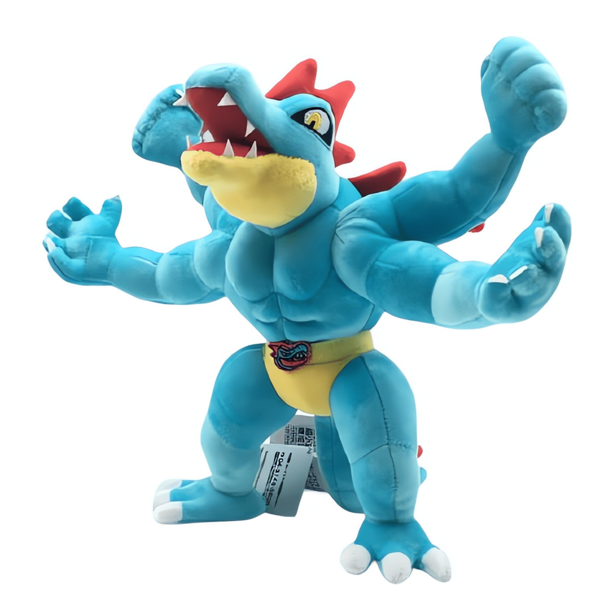 Feraligatr Pokémon plush toy, 40cm