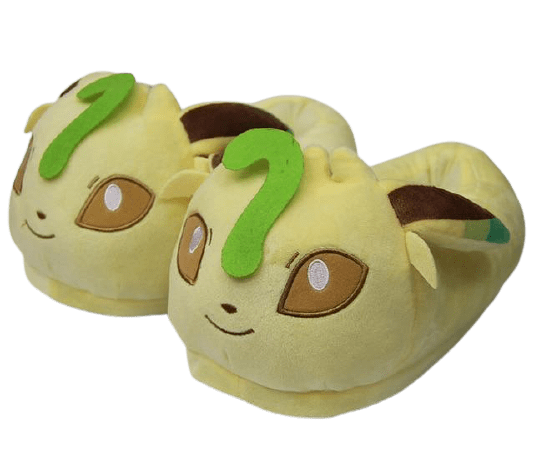 Leafeon Pokémon Slippers