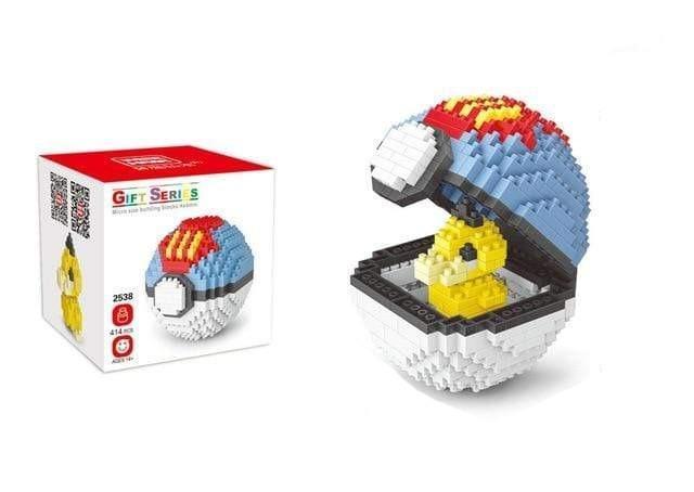 Psyduck Poké Ball building block set