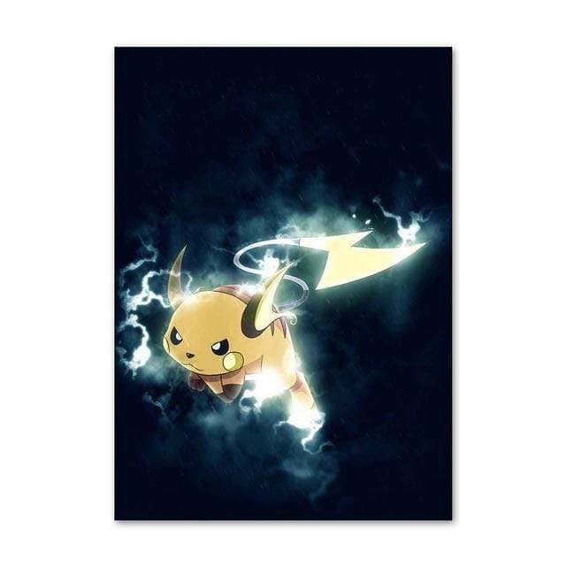 Raichu Pokémon poster