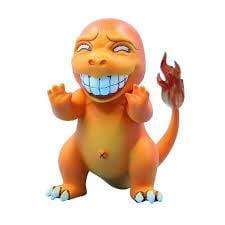 Smiling Charmander Pokémon figure, 14cm