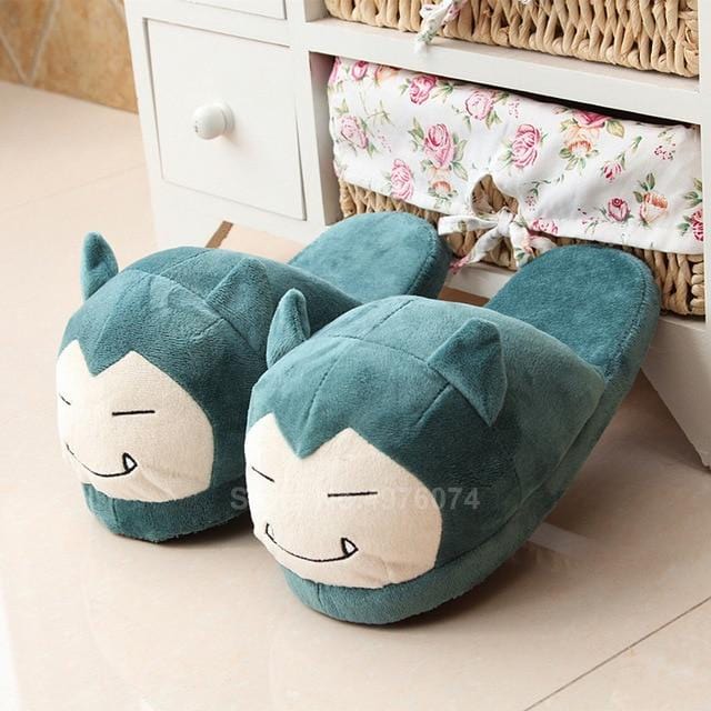 Snorlax Pokémon slippers