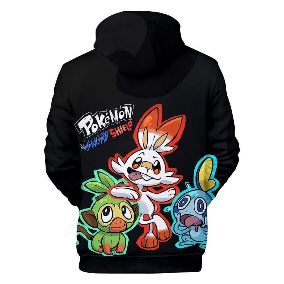 Sword & Shield Pokémon hoodie – photo 2