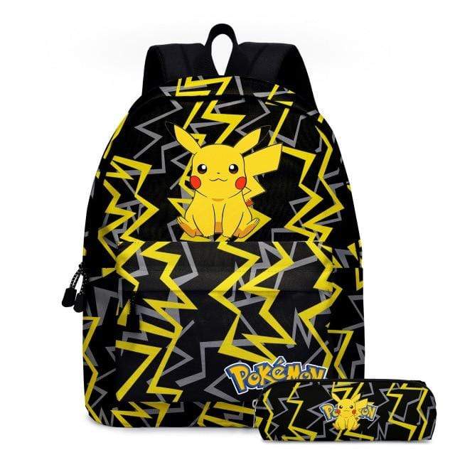 Thunder Pikachu school bag