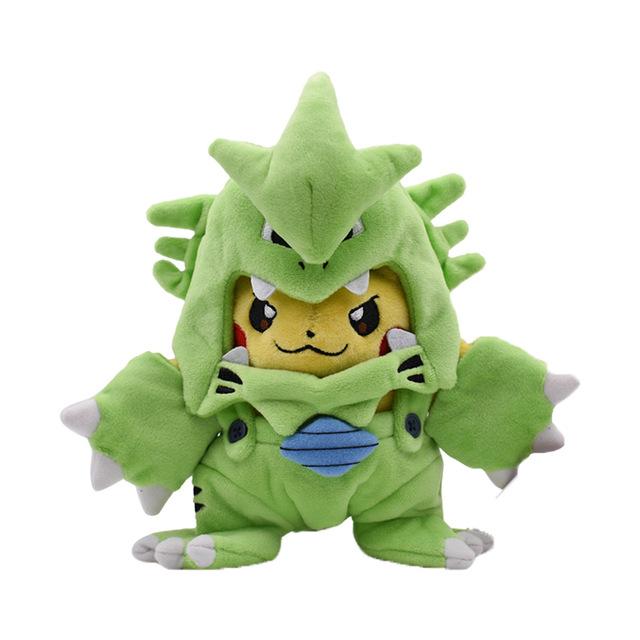 Tyranitar Pikachu plush toy, 22cm