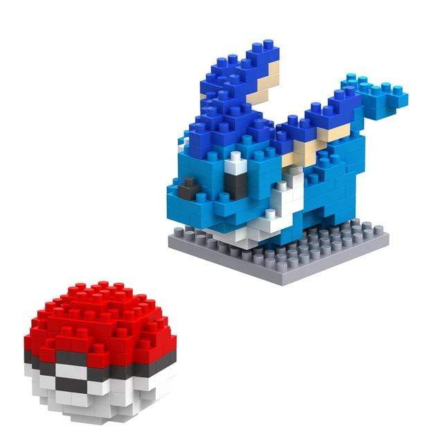 Vaporeon Pokémon building block set