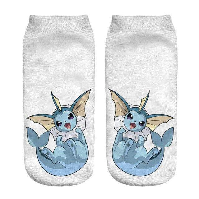 Vaporeon Pokémon socks