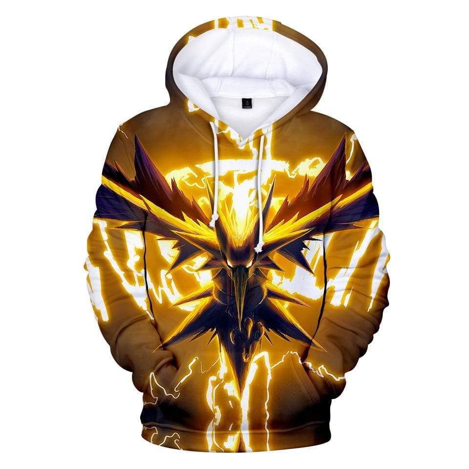 Zapdos Pokémon hoodie